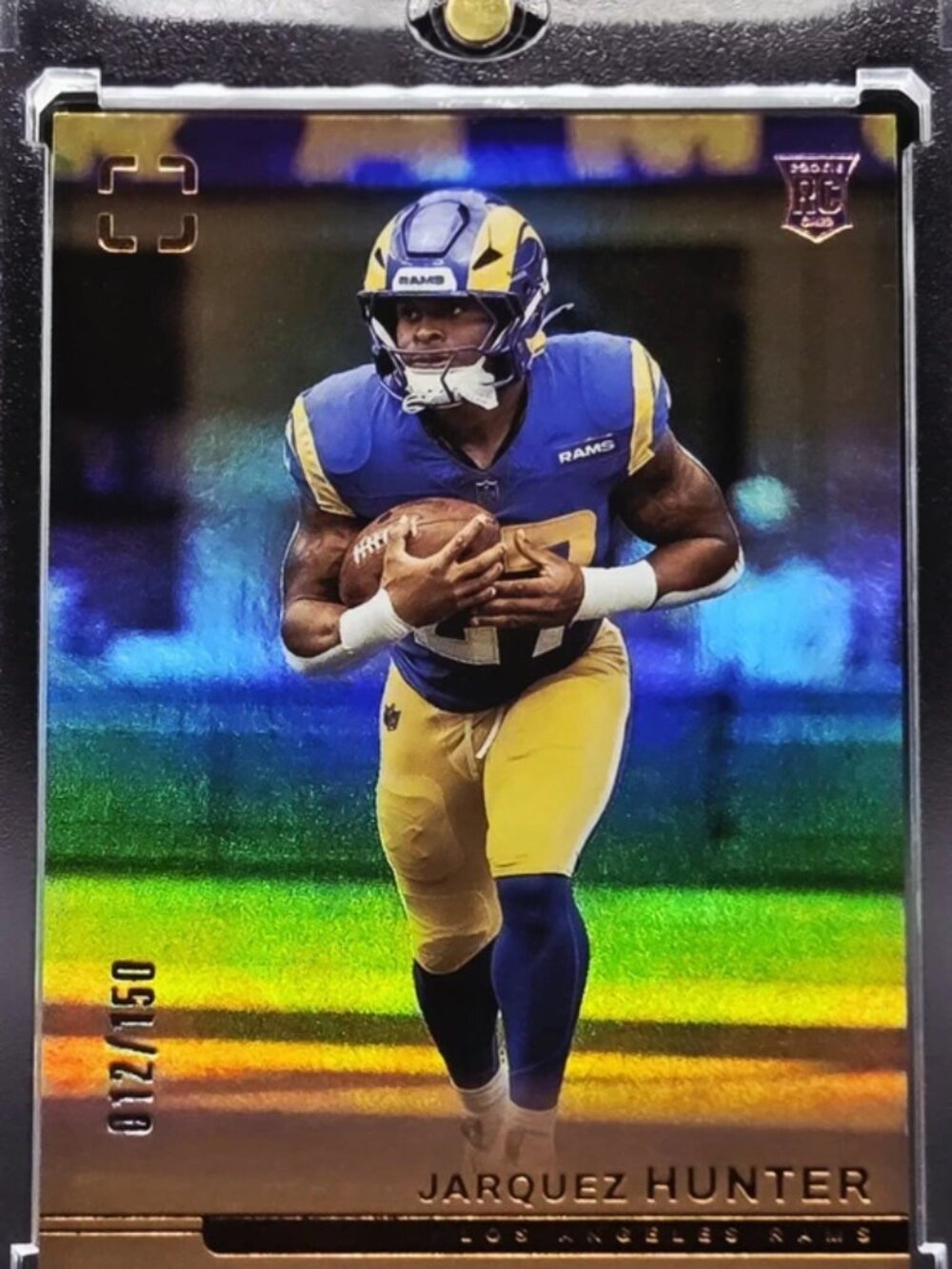 2025 Panini Photogenic - Rookies Jarquez Hunter #160 Bronze 012/150 (RC)